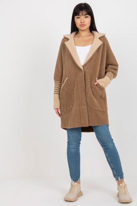 Płaszcz Damski Model MBM-PL-2001.95P Light Brown - MBM