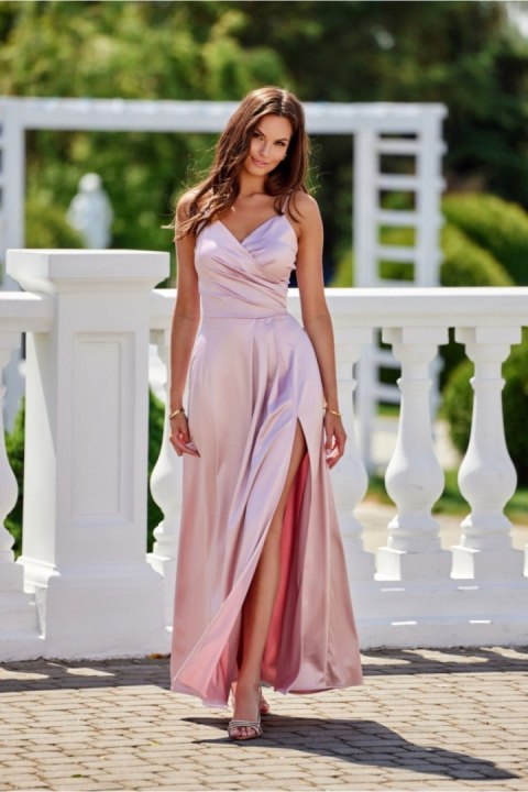Sukienka Model Salma ROZ SUK0462 Pink - Roco Fashion