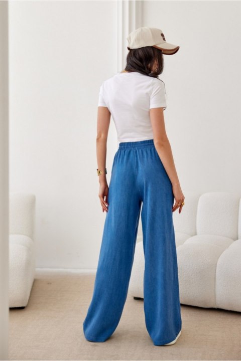 Spodnie Damskie Model Emmy NIE SPD0041 Blue - Roco Fashion