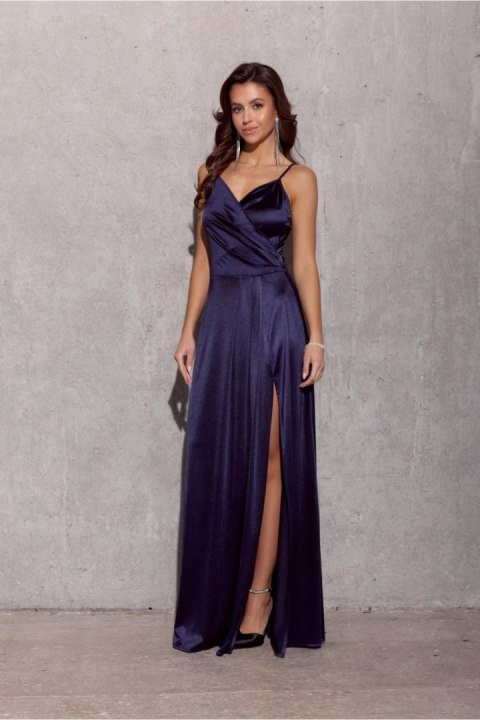 Sukienka Model Salma GRA SUK0462 Navy - Roco Fashion