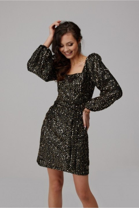 Sukienka Model ZLO 0266 Gold - Roco Fashion