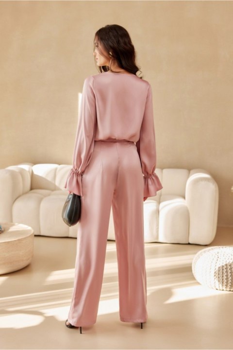 Spodnie Damskie Model Elsa ROZ SPD0034 Pink - Roco Fashion