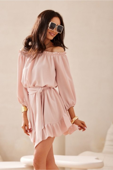 Sukienka Model Giulia PRO SUK0523 Pink - Roco Fashion