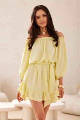 Sukienka Model Giulia ZOL SUK0523 Yellow - Roco Fashion