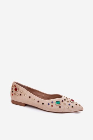 Baleriny Model Valena JH525P Beige - Step in style