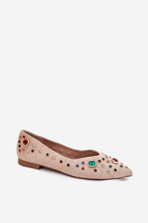 Baleriny Model Valena JH525P Beige - Step in style
