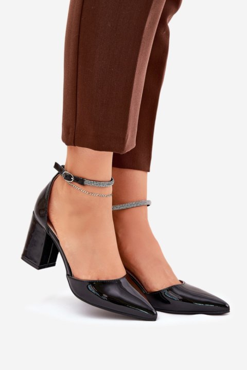 Czółenka Model Nossabel LY-9279-1 Blackj - Step in style
