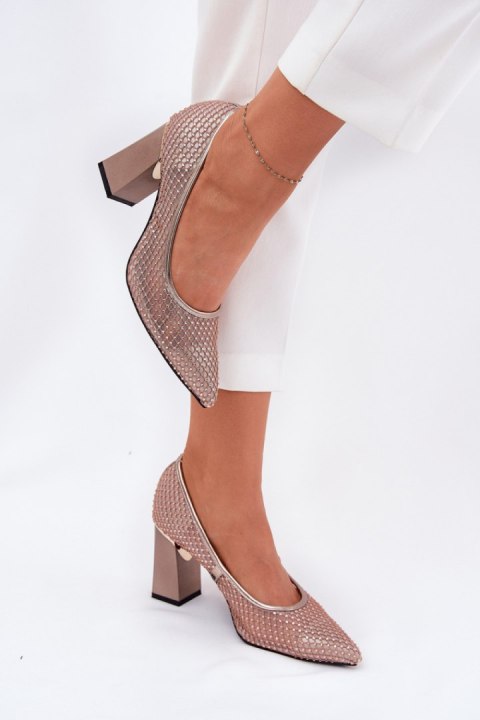 Czółenka Model Vinceza 62211 Beige - Step in style