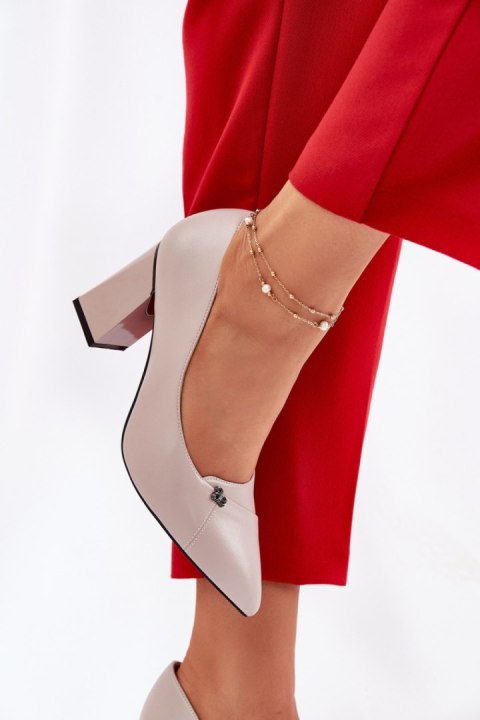Czółenka Model Vinceza 62224 Grey - Step in style