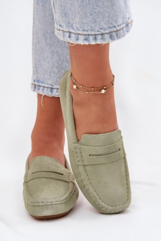 Mokasyny Model Big Star RR274945 Green - Step in style