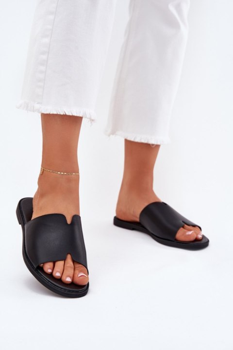 Sandał Klapki Model Kalimira 25SD35-8835 Black - Step in style
