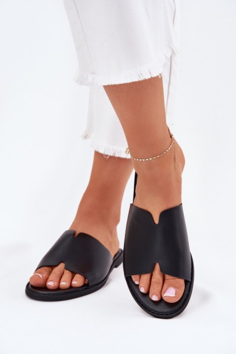 Sandał Klapki Model Kalimira 25SD35-8835 Black - Step in style