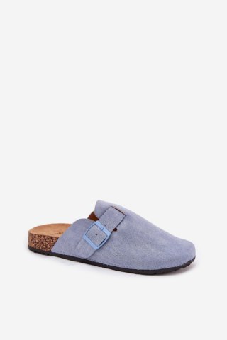 Sandał Klapki Model Klarae H5088 Blue - Step in style