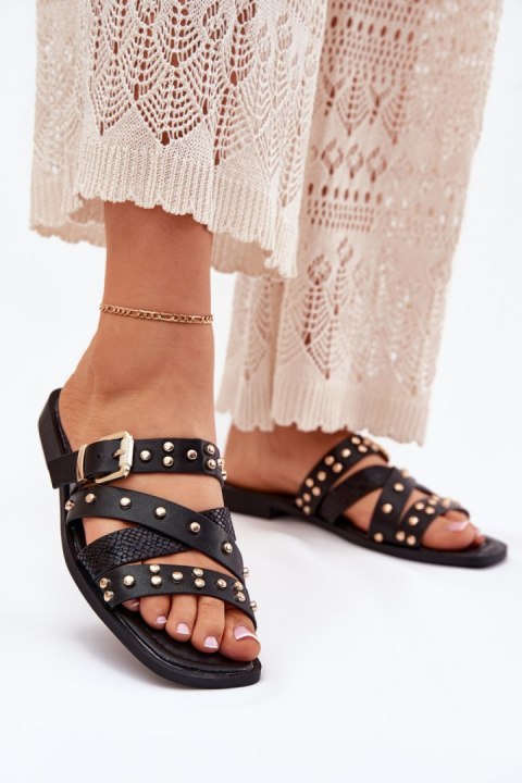 Sandał Klapki Model Manitte 9706 Black - Step in style