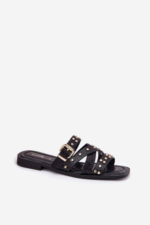 Sandał Klapki Model Manitte 9706 Black - Step in style