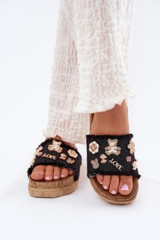 Sandał Klapki Model Rigasta M536 Black - Step in style