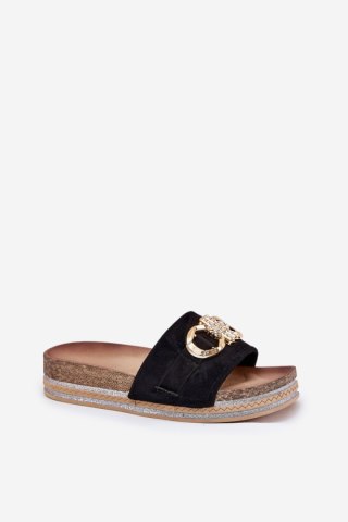 Sandał Klapki Model Rilirea M339 Black - Step in style