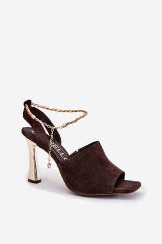 Sandały Model CheBello 4440 Czekolada - Step in style