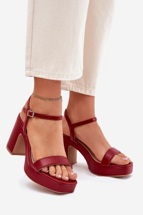 Sandały Model Lillita 6896 Red - Step in style