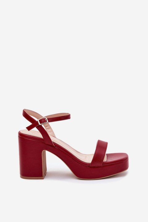 Sandały Model Lillita 6896 Red - Step in style