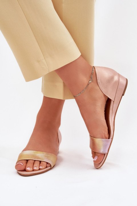 Sandały Model Maciejka 01971-72 Pink Gold - Step in style