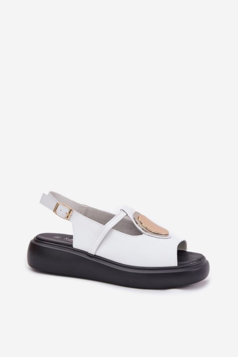 Sandały Model S.Barski GR51-603 White - Step in style