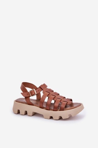 Sandały Model Zazoo 3695 Camel - Step in style