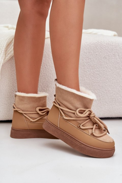 Śniegowce Model Aziara 8933 Camel - Step in style