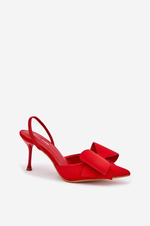 Szpilki Model Eklevia UC-158 Red - Step in style