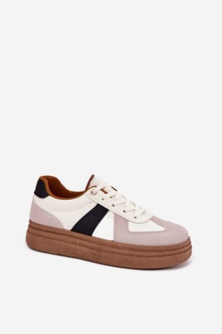 Buty Sportowe Model Dovina BL535P Beige - Step in style