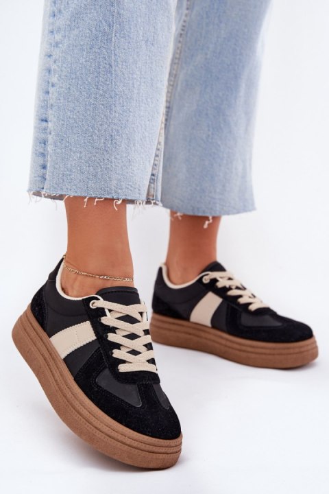 Buty Sportowe Model Dovina BL535P Black - Step in style
