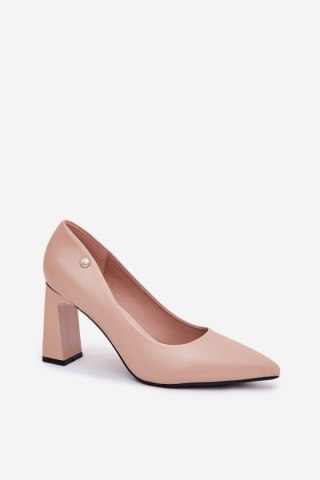 Czółenka Model Vinceza 62221 Beige - Step in style