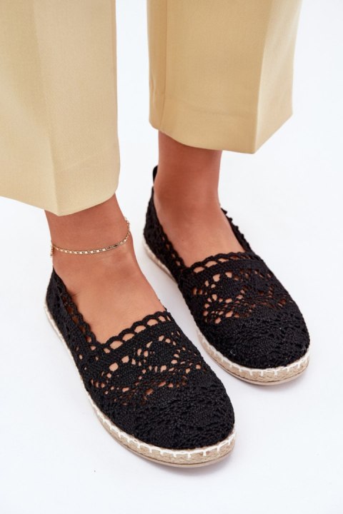 Espadryle Model Adelira WD251 Black - Step in style