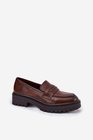 Mokasyny Model Enticca 24PB39-7399 Brown - Step in style