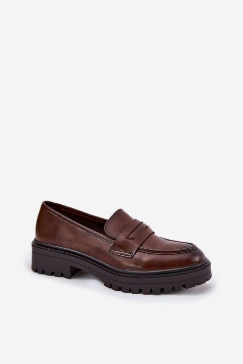 Mokasyny Model Enticca 24PB39-7399 Brown - Step in style