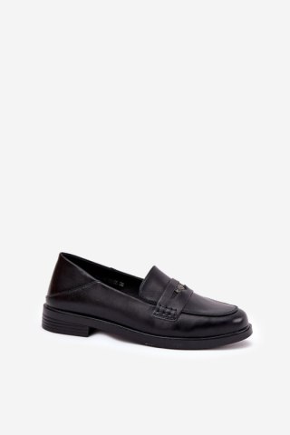 Mokasyny Model Vinceza 18100 Black - Step in style