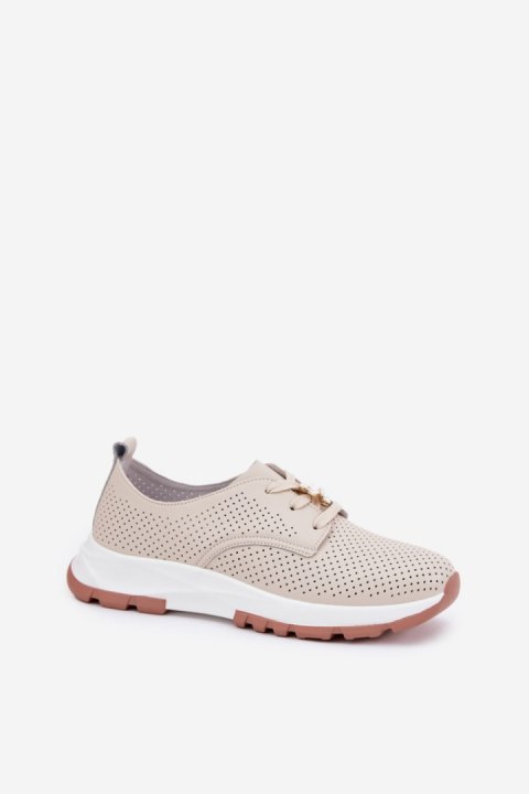 Półbuty Model Artiker 54C1811 Beige - Step in style
