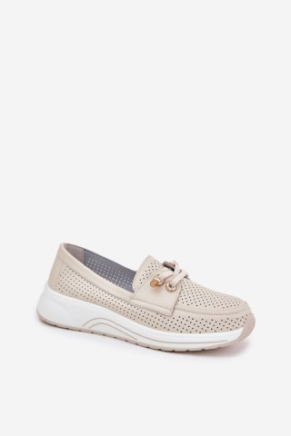 Półbuty Model Artiker 56C2102 Beige - Step in style