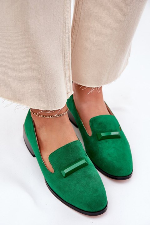 Półbuty Model DA LZ51-505 Green - Step in style
