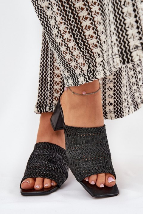 Sandał Klapki Model Ciariloria FY35-6 Black - Step in style