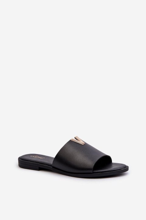 Sandał Klapki Model Maliha 24SD97-7736 Black - Step in style