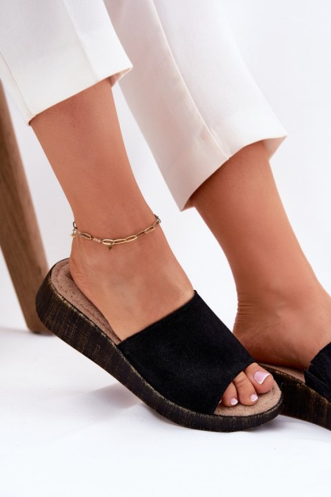 Sandał Klapki Model Panto Fino RR267043 Black - Step in style