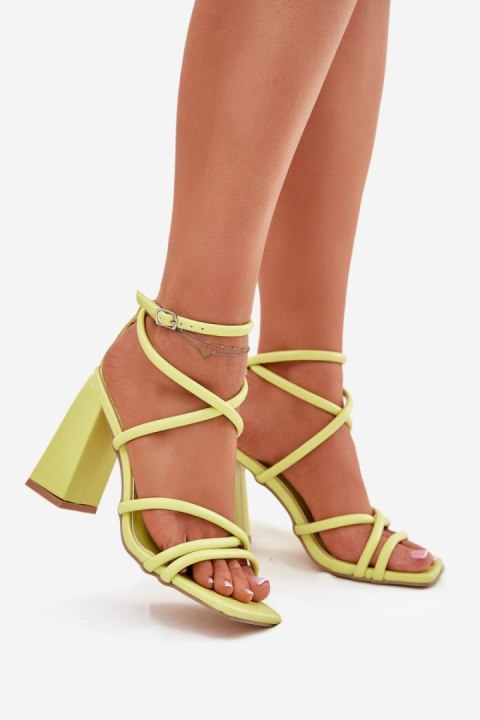 Sandały Model Ciarilora UC-85 Limonka - Step in style