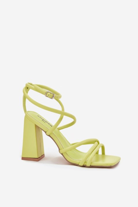 Sandały Model Ciarilora UC-85 Limonka - Step in style
