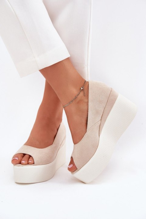 Sandały Model Felyra JH530P Light Beige - Step in style