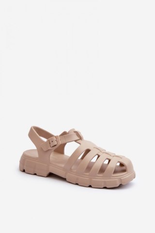 Sandały Model Gasaria 3761 Beige - Step in style
