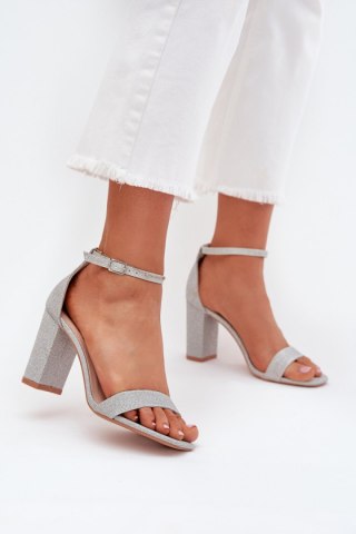 Sandały Model Kavina 1-215 Silver - Step in style