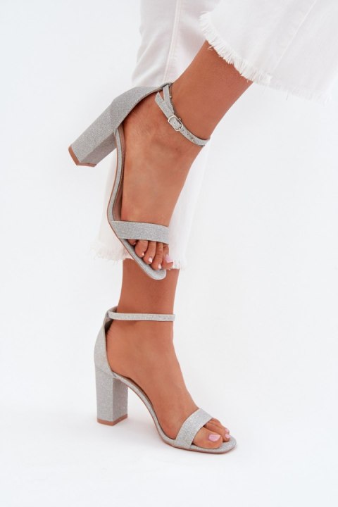 Sandały Model Kavina 1-215 Silver - Step in style