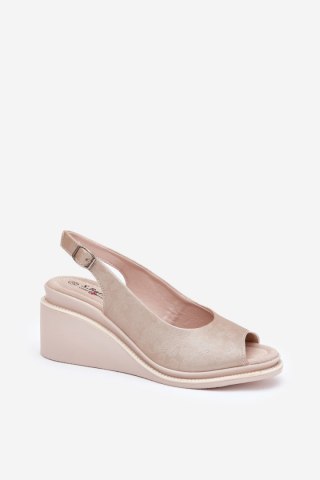 Sandały Model S.Barski LR51-539 Gold - Step in style