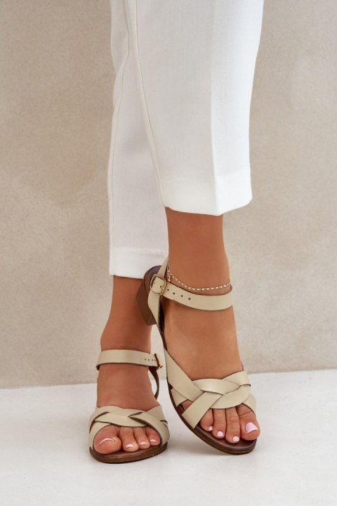 Sandały Model Zazoo 40372 Light Beige - Step in style